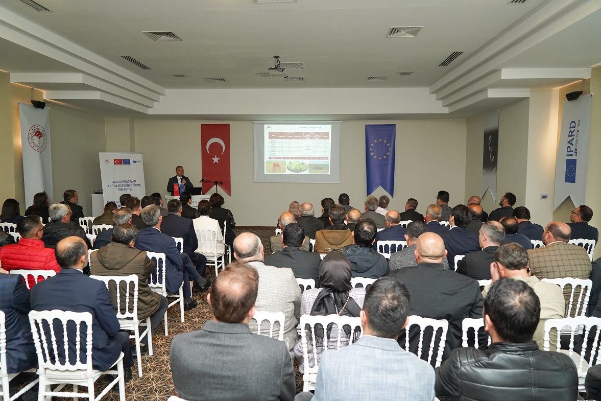 PROMOTION AND INFORMATION MEETING FOR IPARD III  PROGRAMME WAS HELD IN KONYA, KARAMAN AND AKSARAY PROVINCES.