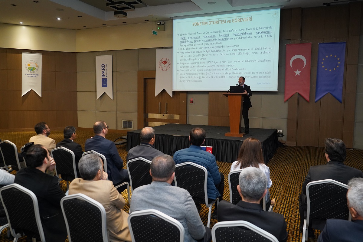 PROMOTION AND INFORMATION MEETING FOR IPARD III  PROGRAMME WAS HELD IN KONYA, KARAMAN AND AKSARAY PROVINCES.