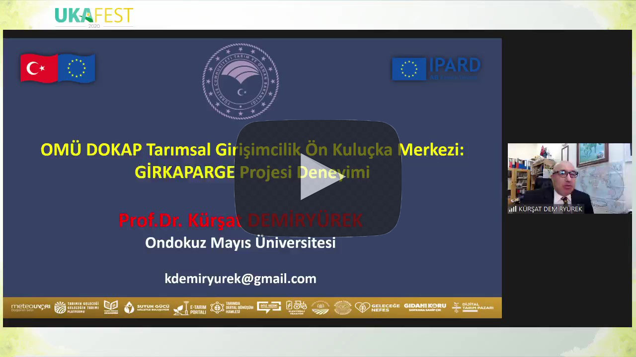 GİRKAPAGE Project Experience - Prof. Dr. Kürşat DEMİRÜREK
