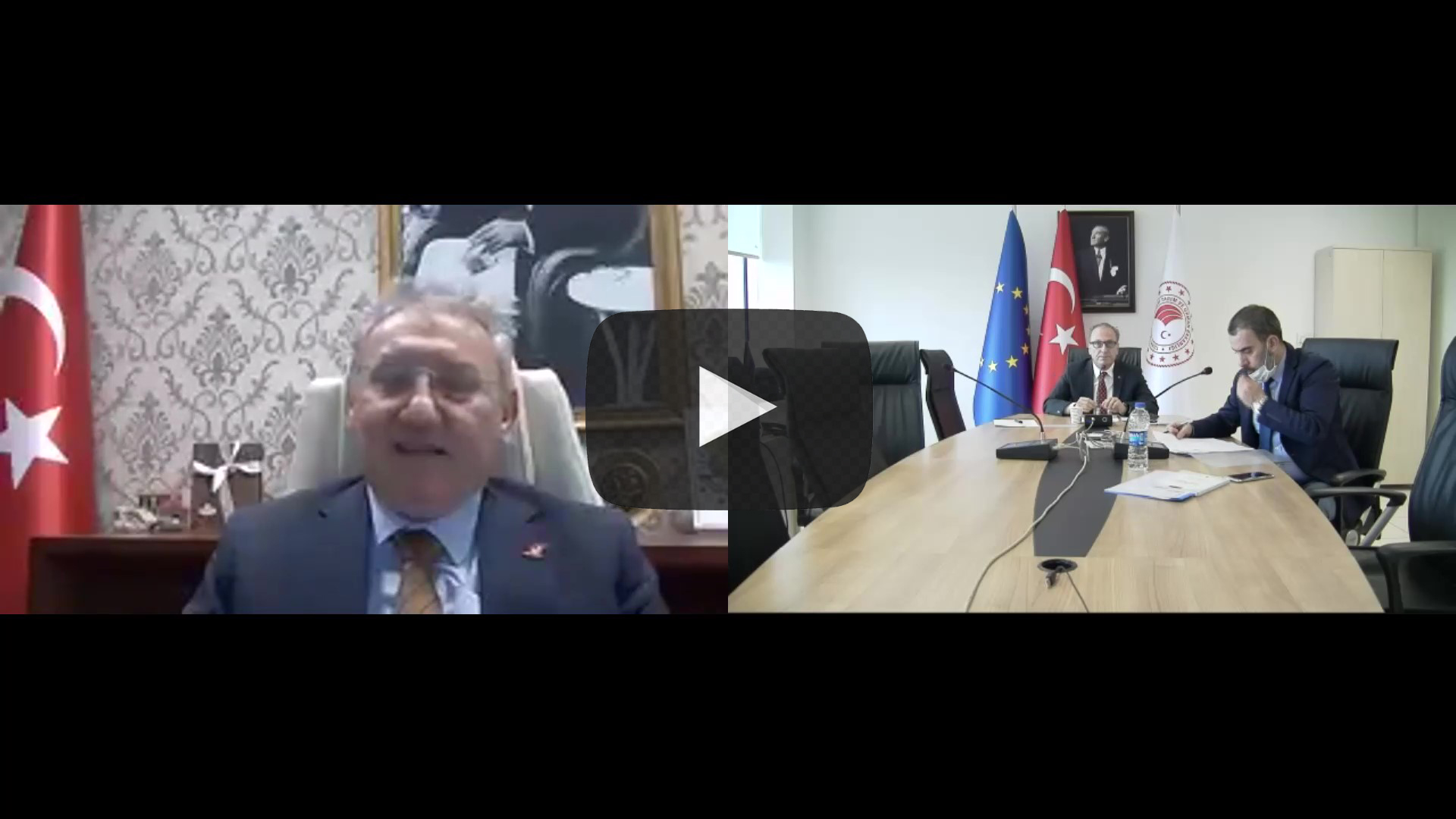Yönetim Otoritesi Başkanı Dr. Osman Yıldız-  Açılış
 Konuşma videosu.